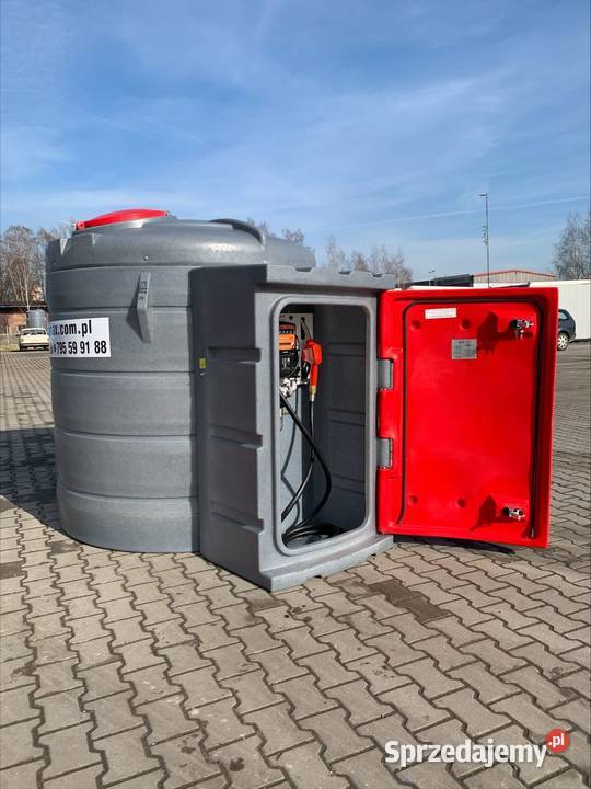 Zbiornik dwupłaszczowy na paliwo 2500 litrów Zbiorniki małopolskie Oświęcim