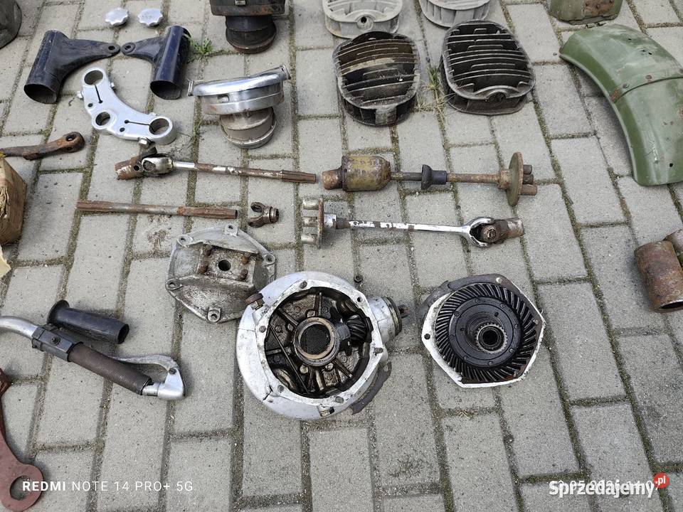 M72 Dniepr Ural części skrzynia błotnik Opole