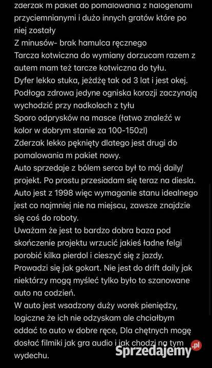 BMW E46 318i aluminiowe felgi Pruszcz Gdański