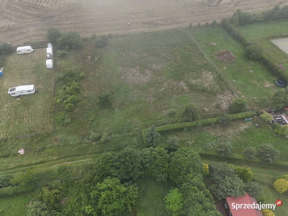 Syndyk sprzeda działkę Ostrowo Kolonia siatka