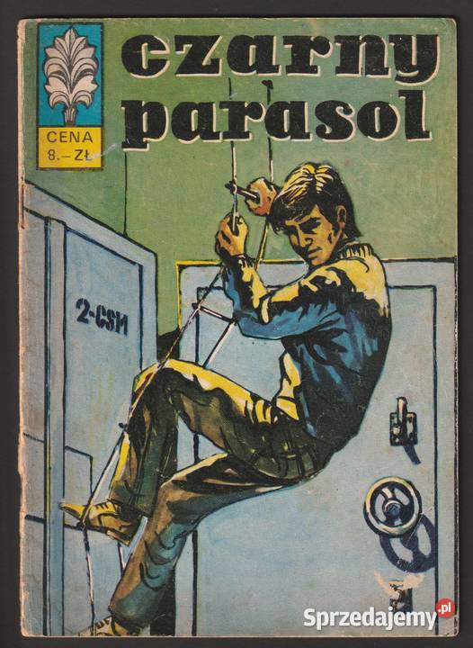 KAPITAN ŻBIK CZARNY PARASOL 1971 miękka Łódź