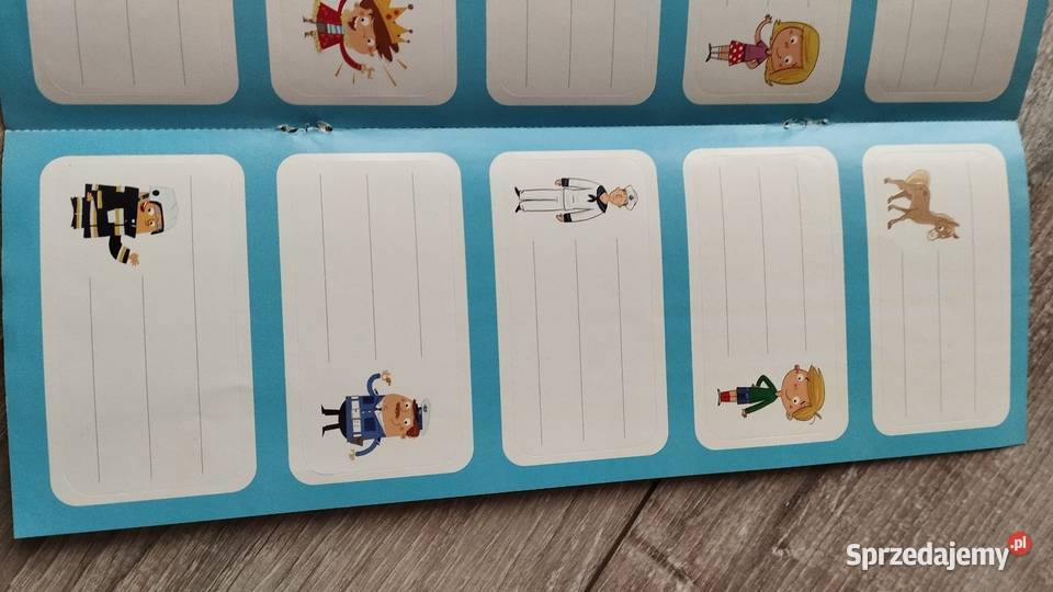 naklejki na zeszyty książki na okładkę Poznań