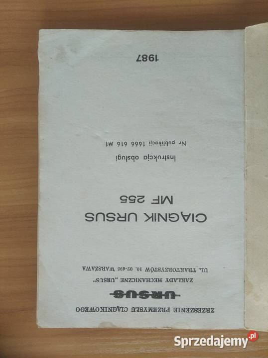 instrukcja obsługi mf 255 Puńsk