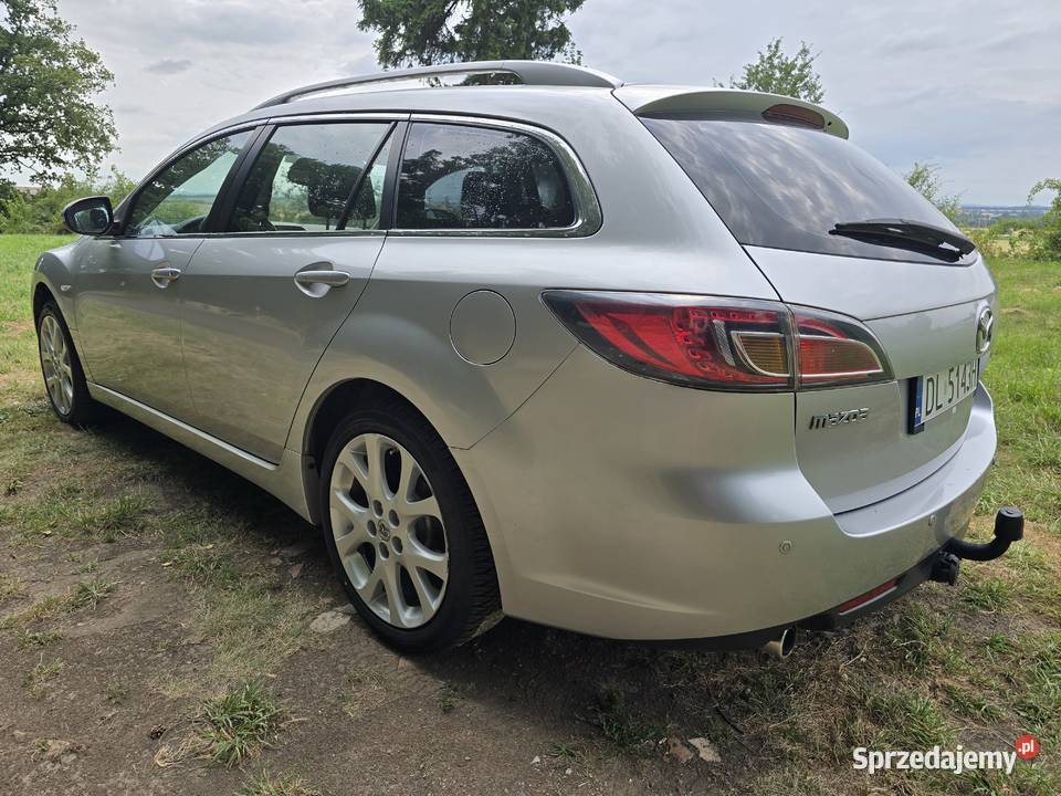 Mazda 6 GH kombi hak benzyna PIĘKNA Webasto na Rok produkcji 2008 Legnickie Pole