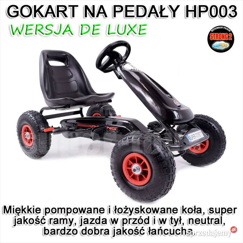 NAJNOWSZY WIELKI GOKART 003 POMPOWANE KOŁA HIT Rowerki i pojazdy Toruń
