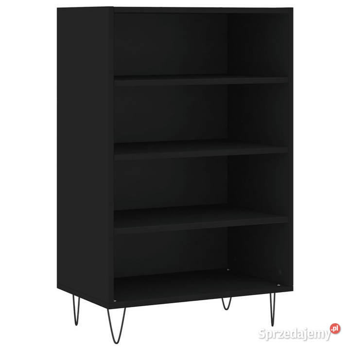 Szafka czarna 57x35x90 materiał drewnopochodny mazowieckie Warszawa