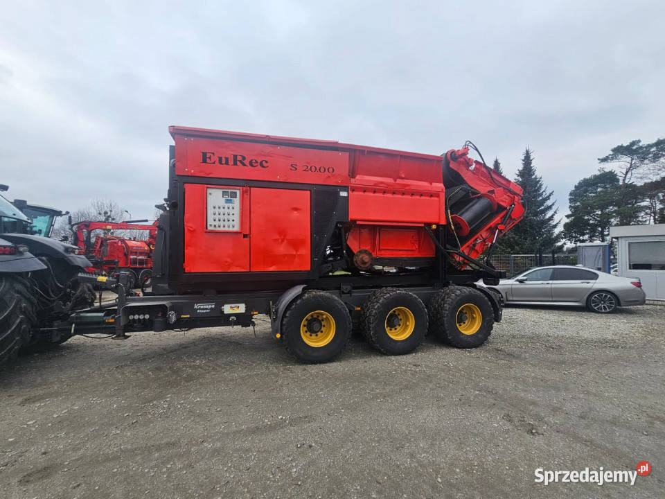 Rozdrabniacz dwuwałowy Eurec Rok produkcji 2008 Krzykosy