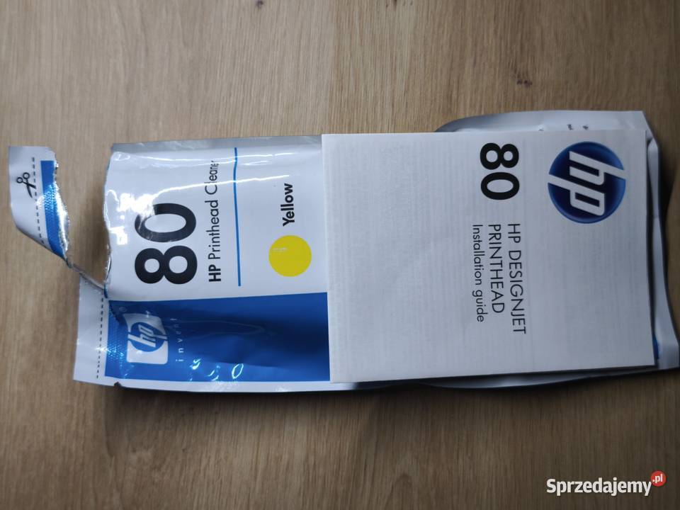 Głowica HP 80 ŻÓŁTA YELLOW C4823A HP 1050 1055 HP Gdańsk