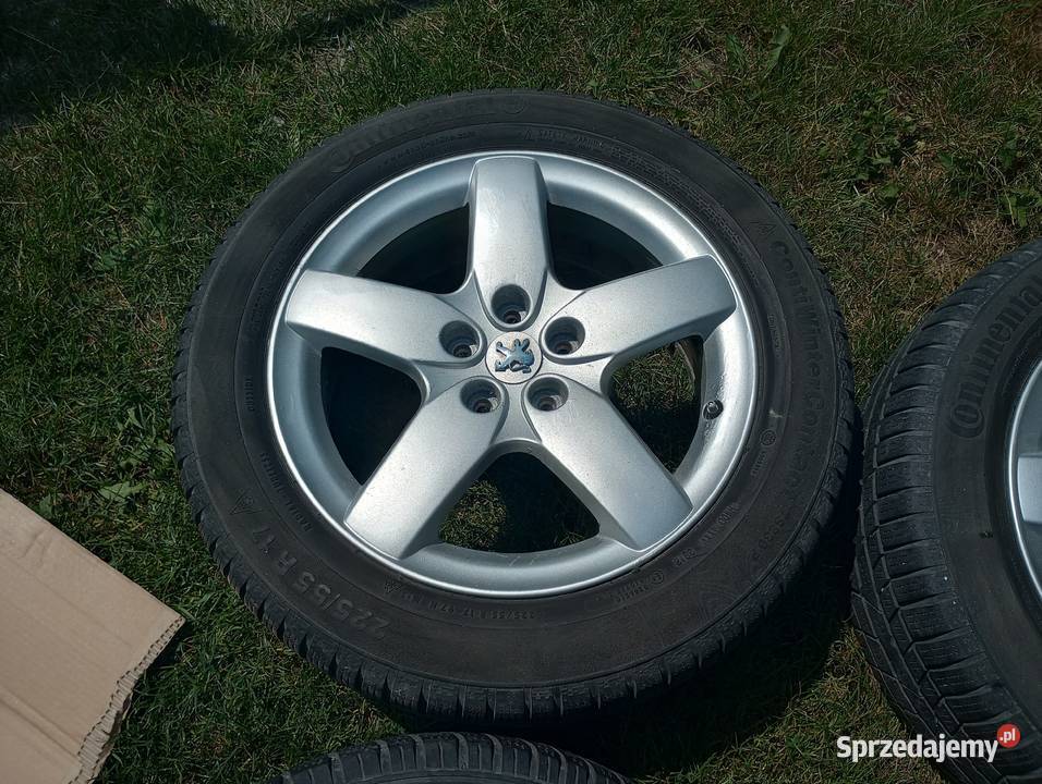 Alufelgi Peugeot 17 5x108 Oryginalne Felgi Chodecz sprzedam