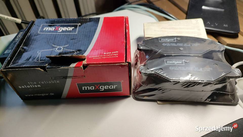 Nowe klocki hamulcowe MAXGEAR 193042 przód