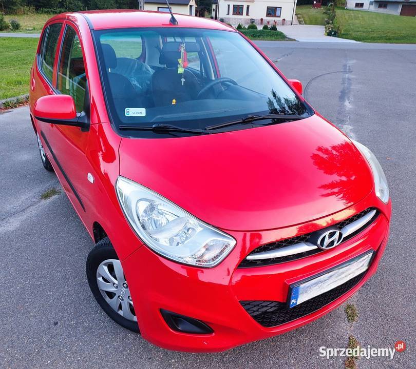 Ładny nie zgnity Hyundai i10 lifcie benzyna z VAT marża Domaradz
