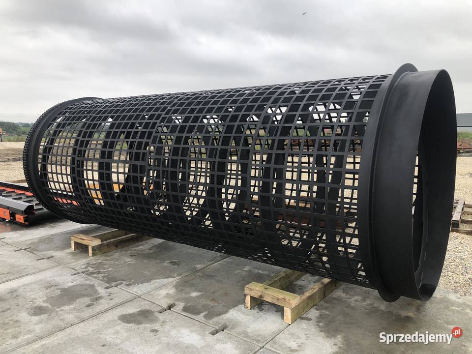 Sito bębnowe do Doppstadt SM620 z perforacją