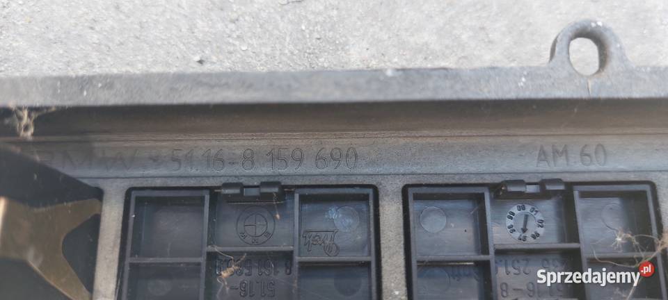 Ramka stelaż konsoli środkowej uzbrojona bmw e39 Wyposażenie wnętrza Starachowice