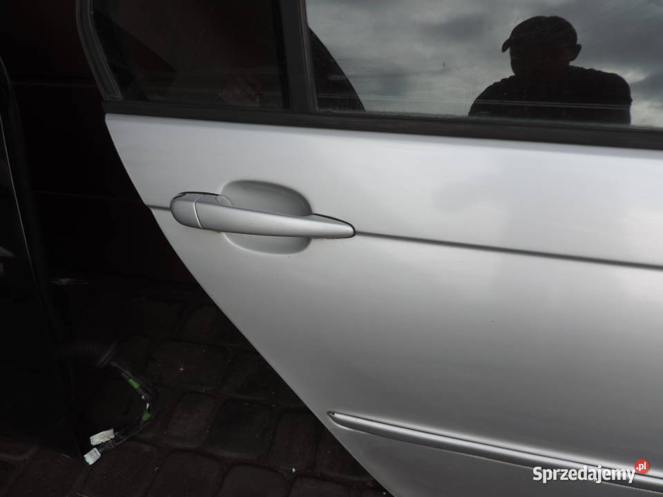 DRZWI PRAWY TYŁ BMW E46 SEDAN FL TTITAN SILBER Nowy Sącz