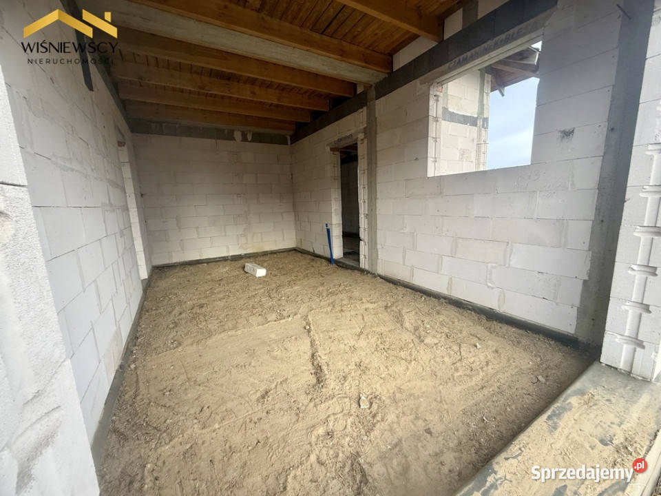 Dom wolnostojacystan surowy otwartyKończewice papa Kończewice