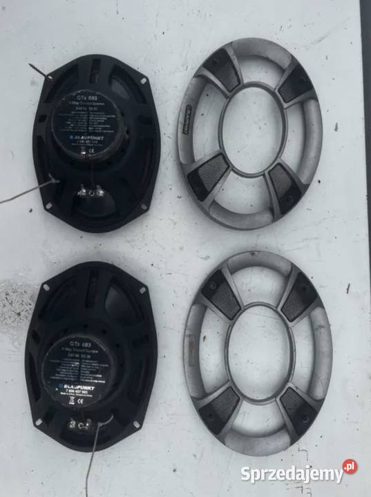 Głośniki głośnik komplet Blaupunkt GTx 63 240w osobowe wielkopolskie Ostrów Wielkopolski