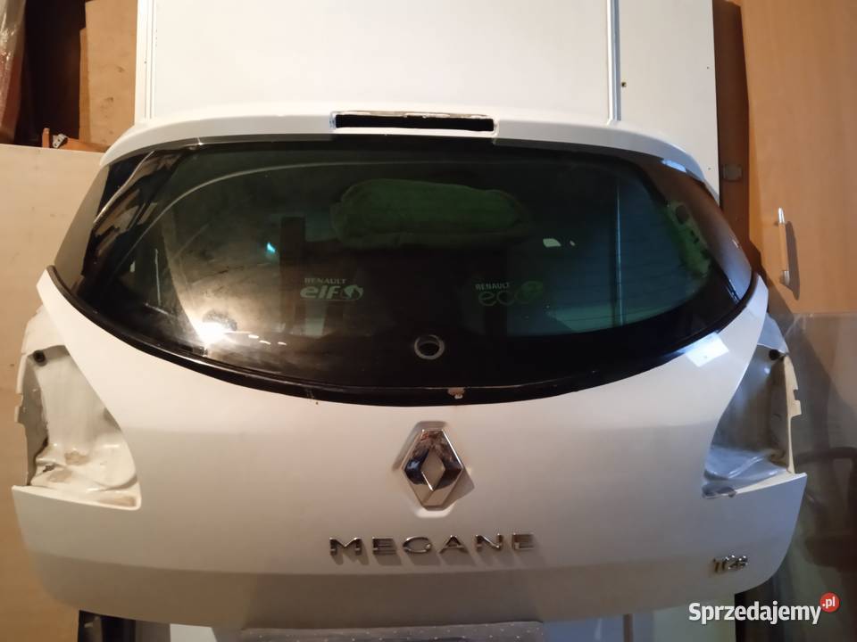 Klapa pokrywa bagażnika Renault Megane 3 Rok produkcji 2011 Klapy bagażnika Kępno