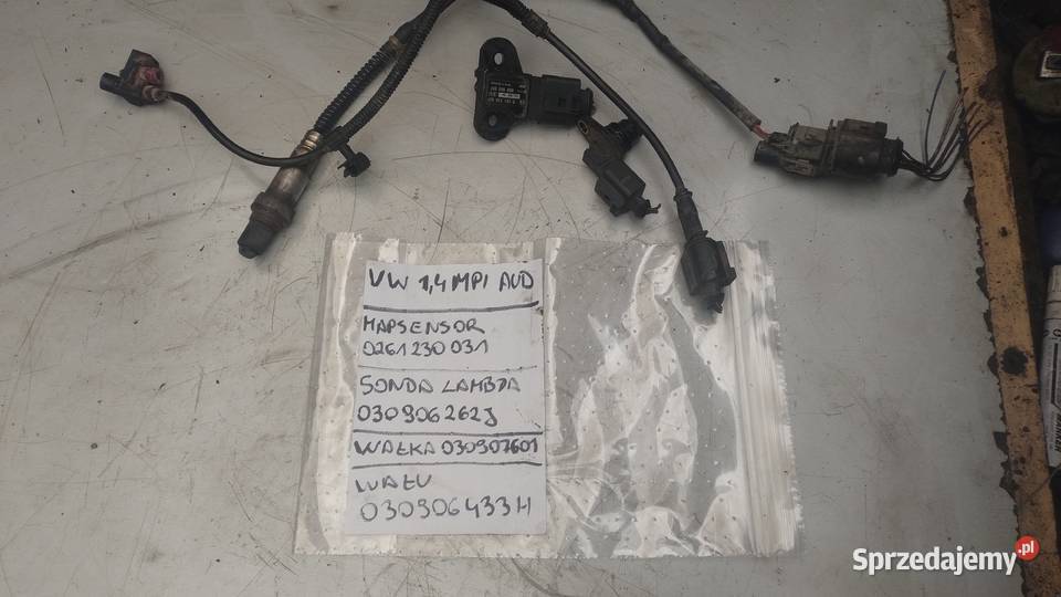 VW GOLF POLO LUPO SEAT IBIZA AROSA 14 sonda osobowe Czujniki świętokrzyskie