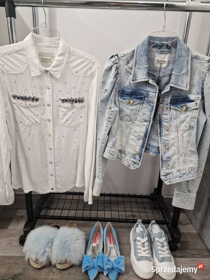 Koszule jeansowe Dhse XS S M Bluzki i koszule śląskie Żywiec sprzedam
