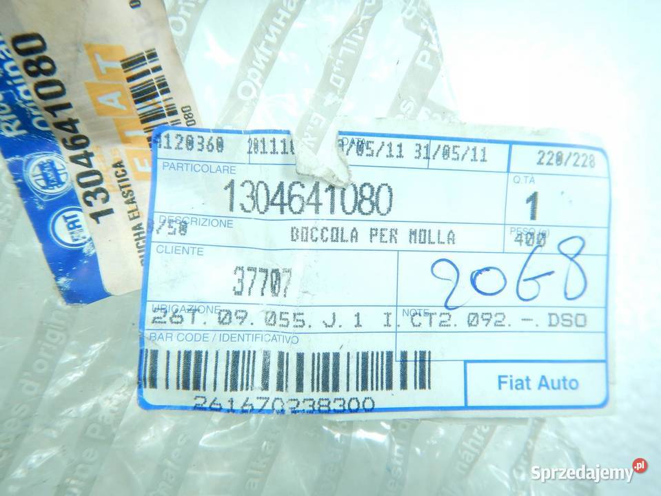 TULEJA RESORA TYŁ DUCATO BOXER JUMPER ORYGINAŁ