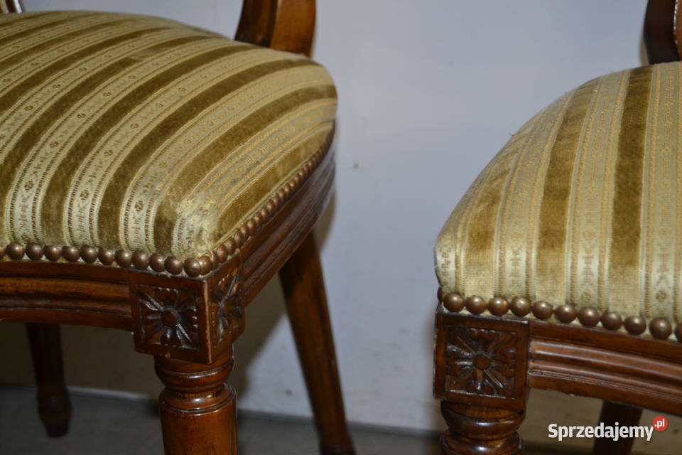 krzesła medaliony 6 Będzin
