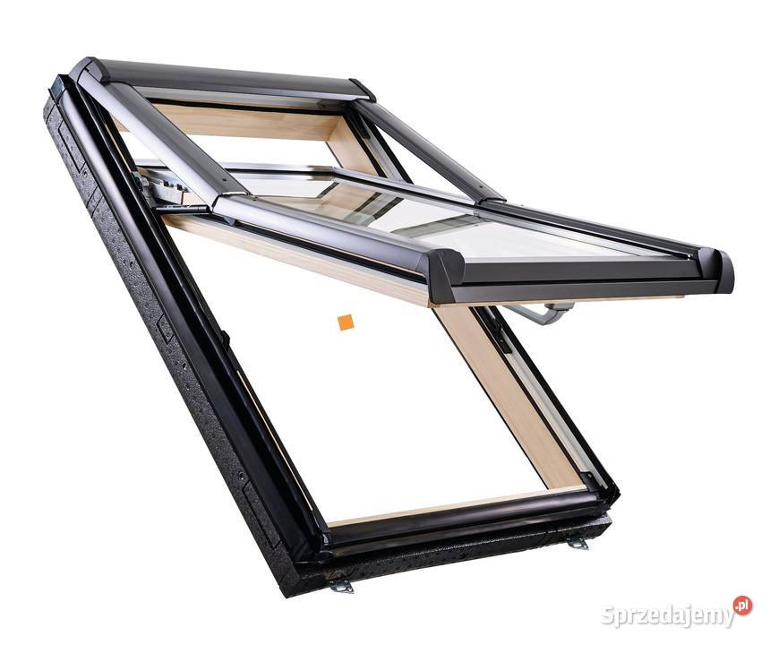 Okno dachowe ROTO wysokoosiowe R79 drewniane Choszczno