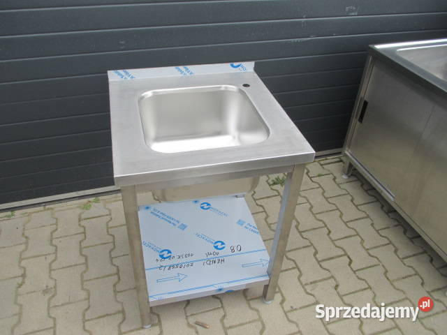 NOWY Zlew Gastronomiczny 1 Komorowy Z Półką Ostrów Wielkopolski