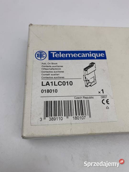 Telemecanique LA1C010 Auxiliary Contact mazowieckie Warszawa
