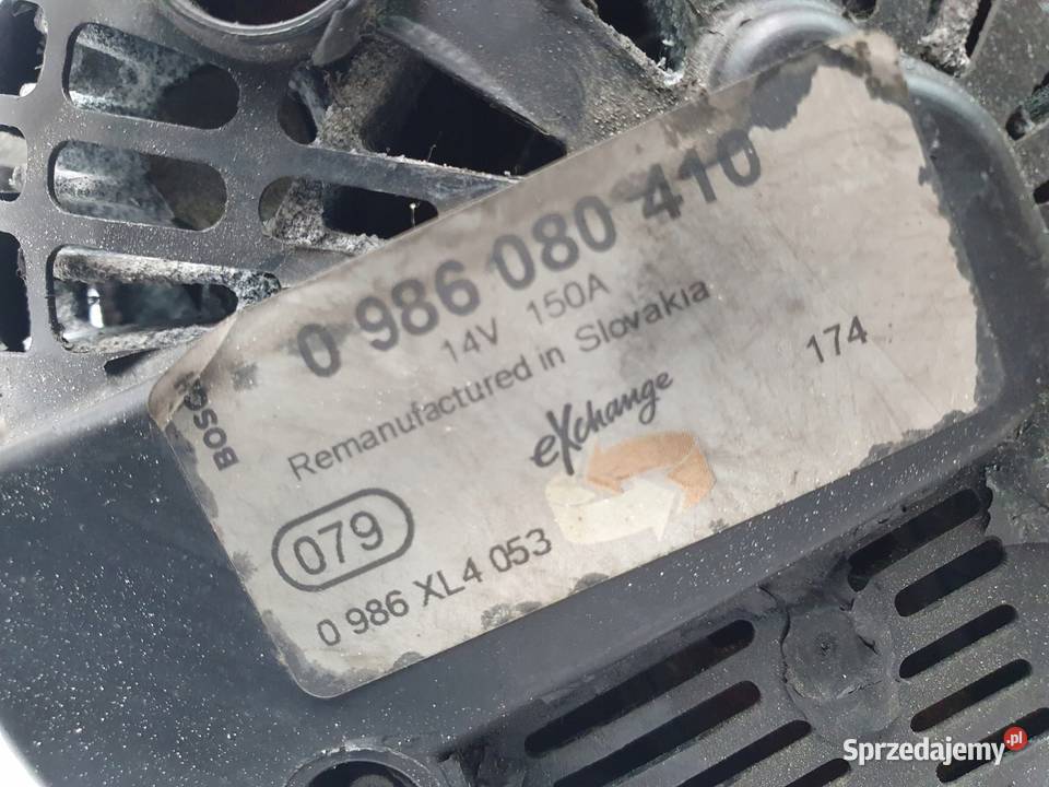 ALTERNATOR Renault Clio IV Captur 15 dci Bosch Układ elektryczny, zapłon Chełm