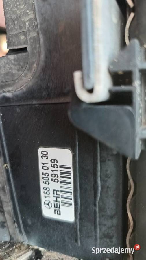 Mercedes a140 benzyna Chłodnica klimatyzacji osobowe opolskie Opole