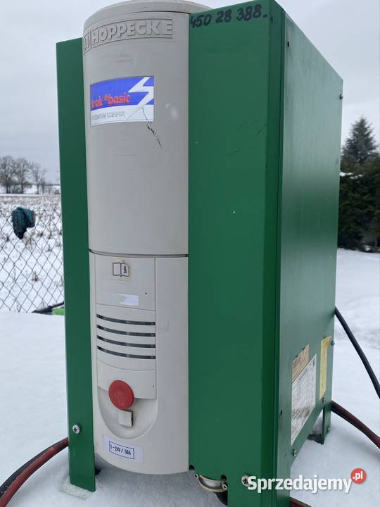 Zestaw baterii hoppecke prostownik