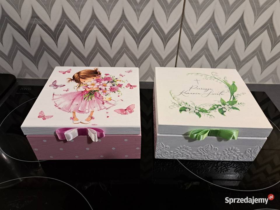 Szkatułka dziewczynki z imieniem handmade Dekoracje i ozdoby opolskie Kędzierzyn-Koźle