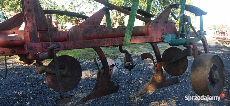 Pług zagonowy 3 skiby Kverneland 14 łódzkie Piotrków Trybunalski