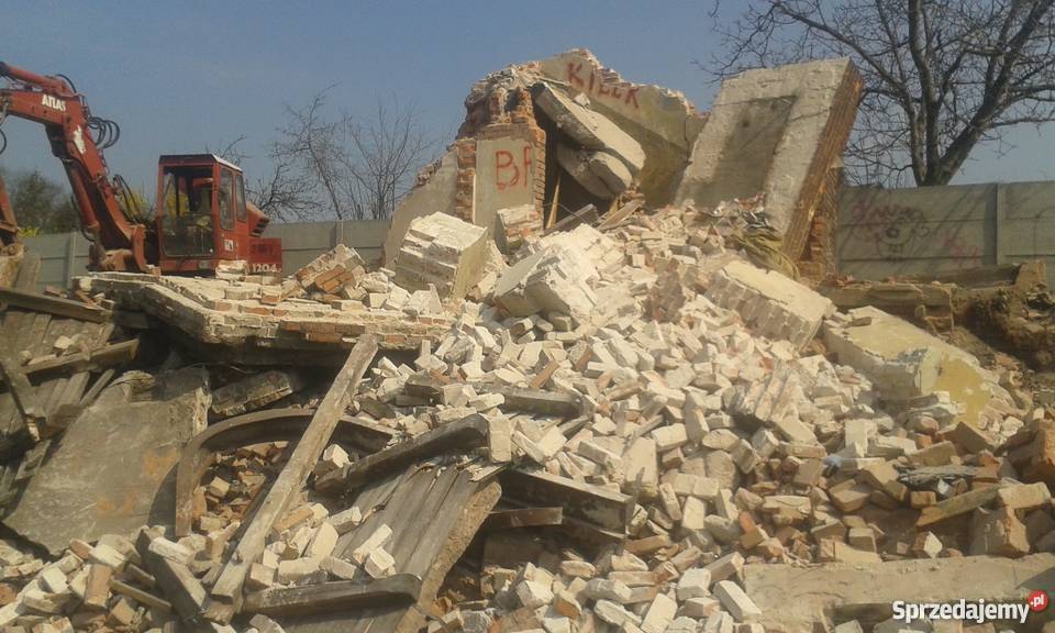 wywóz gruzuusługi koparką krotoszyn roboty