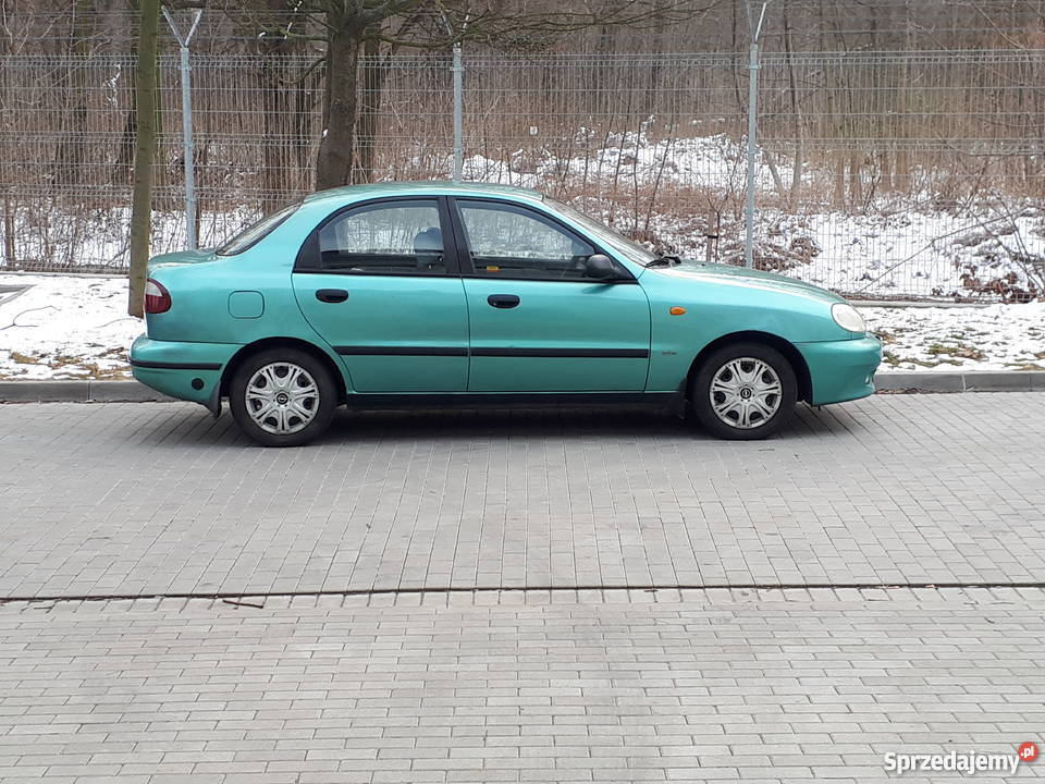 Daewoo Lanos SE 15 v16 pblpg DOINWESTOWANY zielony Wrocław sprzedam