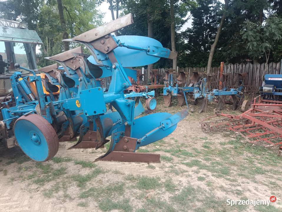 Pług obrotowy 3 skibowy Rabewerk hydrauliczny Rabe Gdów
