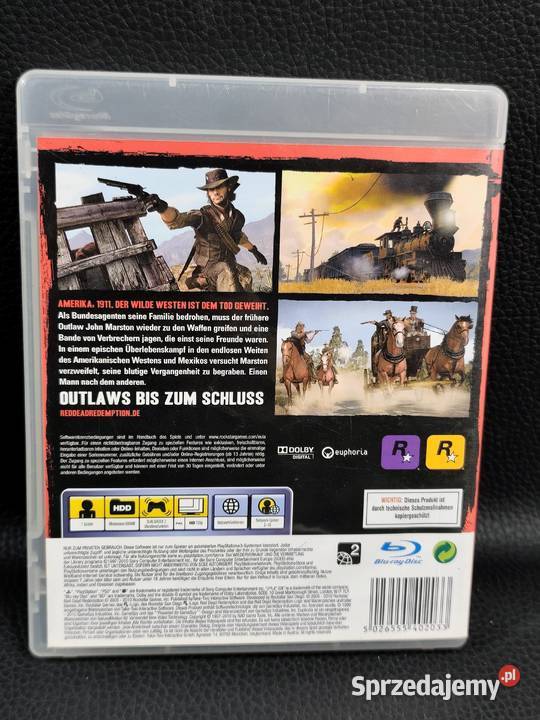 PlayStation 3 Red Dead Redemption łódzkie Poddębice