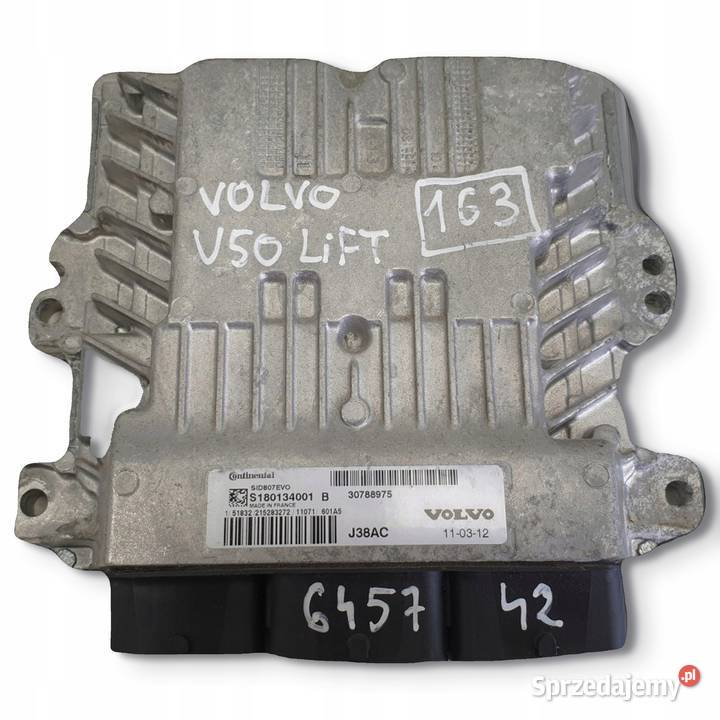 Volvo S40 II V50 16 D2 STEROWNIK SILNIKA