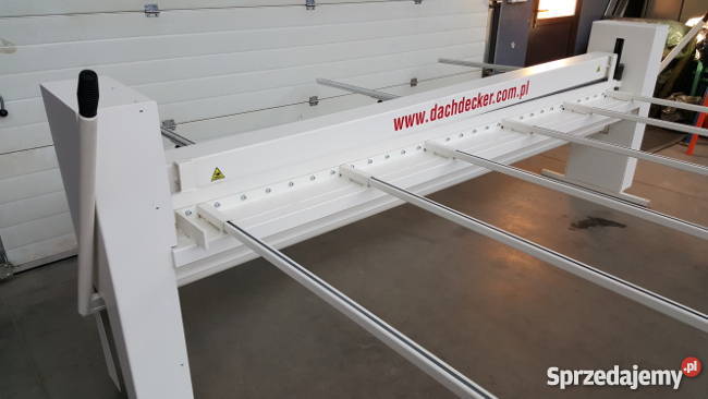 Gilotyna nożyce gilotynowe do blachy 2050 mm 15 Wrocław