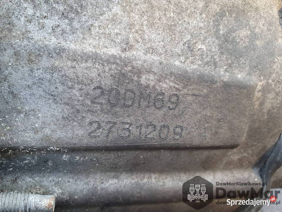 Citroen C4 16 HDI Skrzynia biegów 20DM69 osobowe Słowikowo sprzedam