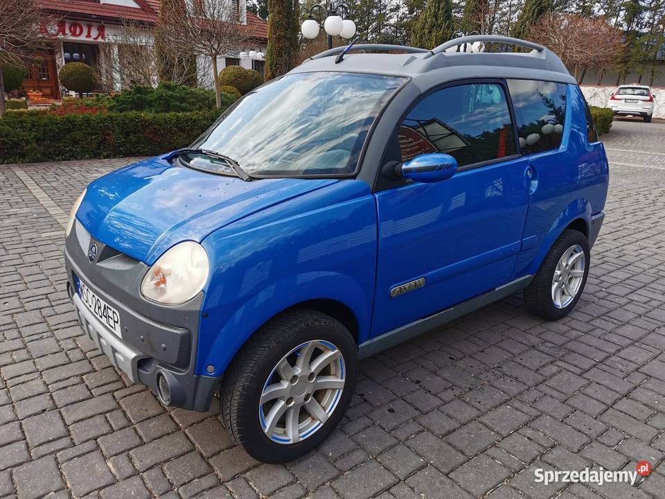 Aixam Crossline L7e 21 B1 4 os fakVAT23 Raty niebieski mazowieckie Sochaczew