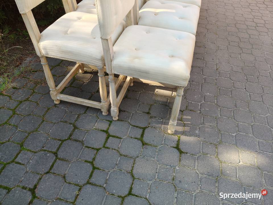 Komplet krzeseł do renowacji Zambrów