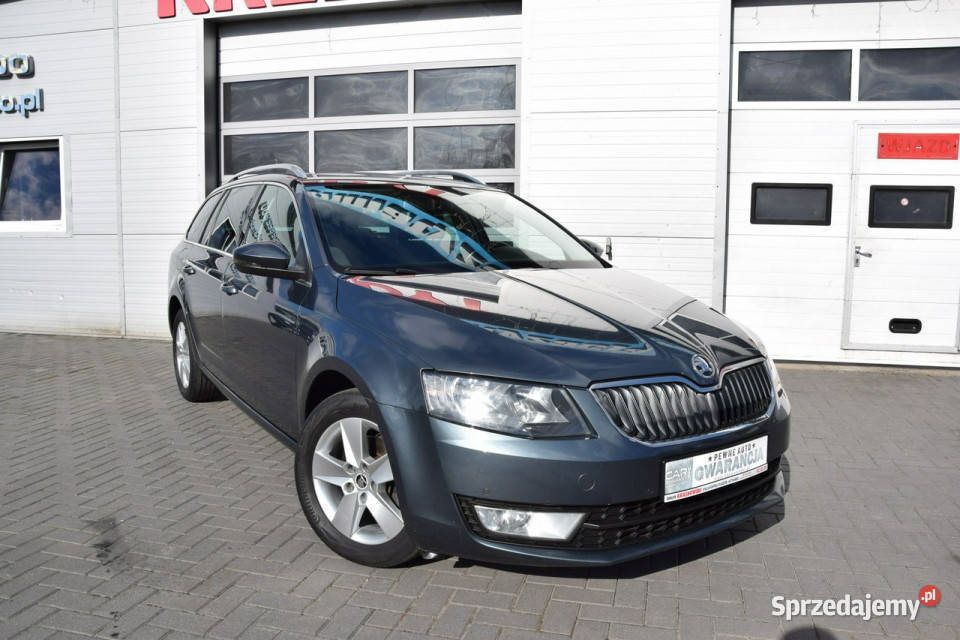 koda Octavia 14 TSI Serwis Panoramadach Navi szary Hrubieszów
