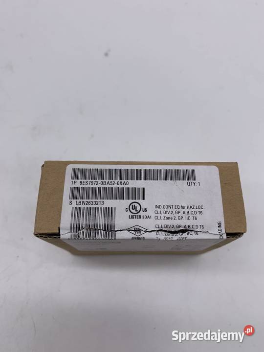 Siemens 6ES79720BA520XA0 Wtyczka Warszawa