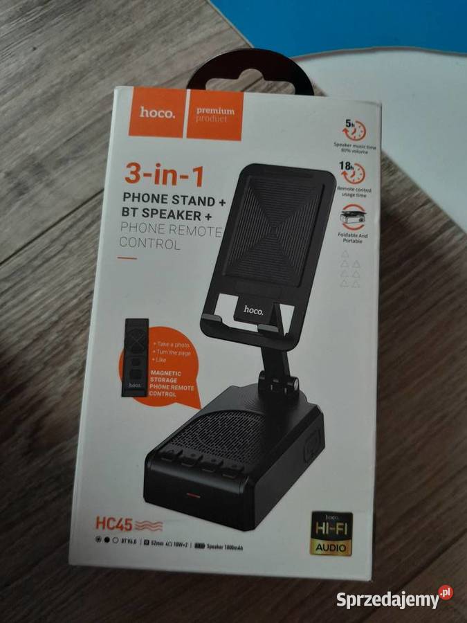 Głośnik biurkowy Bluetooth Hoco HC45 z funkcją Wieliczka