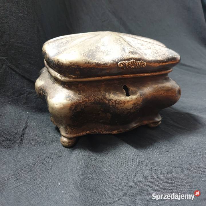 Cukiernica cukierniczka skrzynka antyk XIX wiek