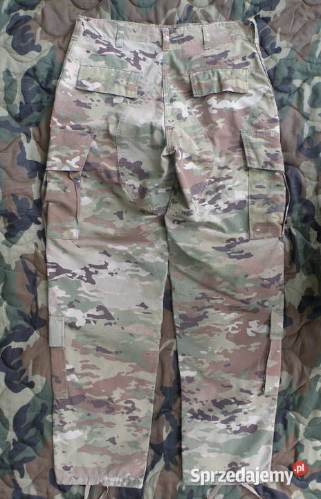 Spodnie ACU multicam OCP medium long naprawiane