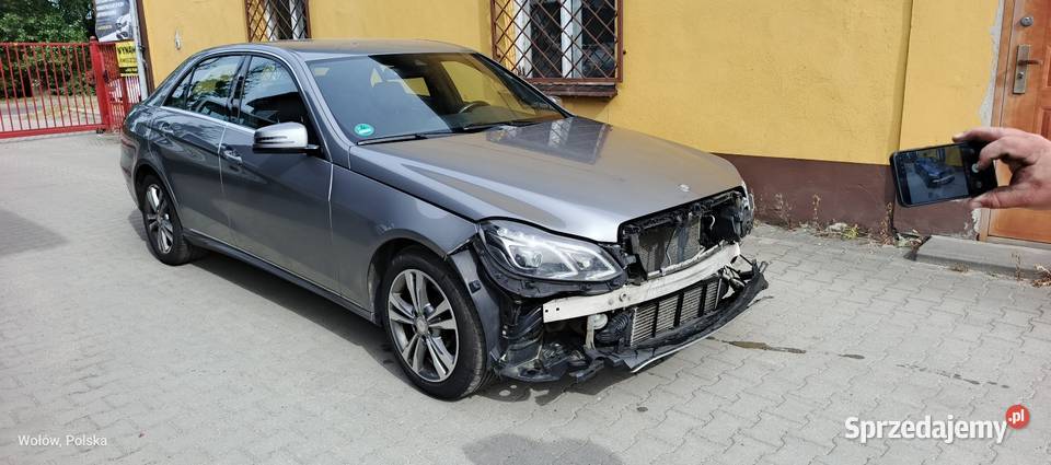 Mercedes E kasa 2013 lift nieuszkodzony Wołów