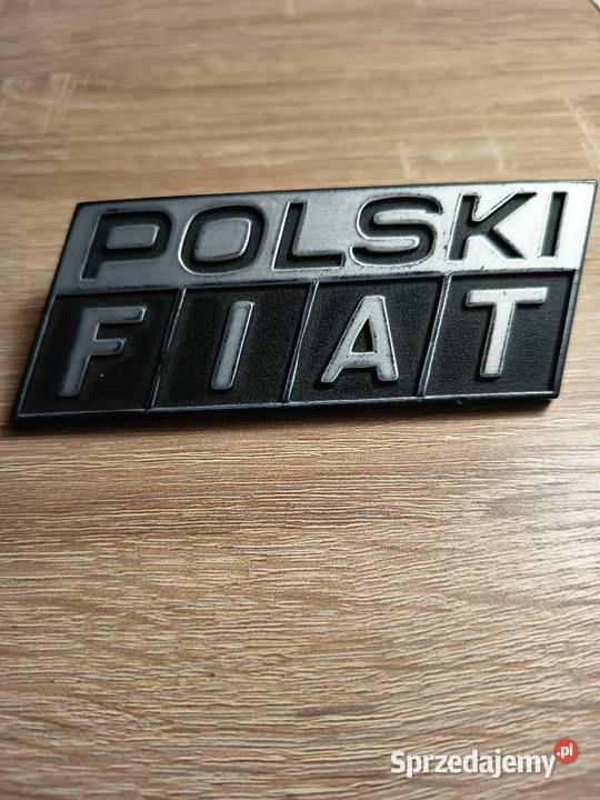 Emblemat znaczek Polski Fiat Lubartów