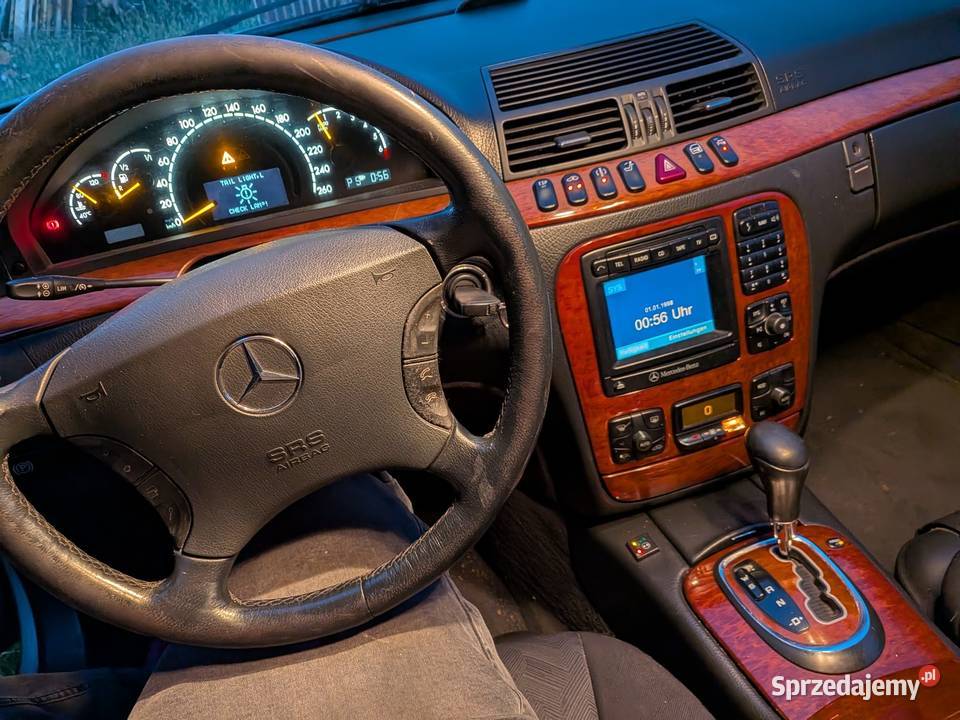 W220 sklasa sklasse m113 v8 SWAP Mercedes części
